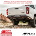 AFN FITS ISUZU D-MAX WITH ALUMINUM CHECKERED PLATE 2017-2020 SIDE STEPS