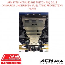 AFN FITS MITSUBISHI TRITON MQ 2015 ONWARDS UNDERBODY FUEL TANK PROTECTION PLATE
