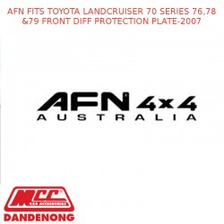 AFN FITS TOYOTA LANDCRUISER 70 SERIES 76,78 &79 FRONT DIFF PROTECTION PLATE-2007