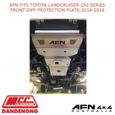 AFN FITS TOYOTA LANDCRUISER 150 SERIES FRONT DIFF PROTECTION PLATE-2014-2016