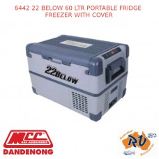 6442 22 BELOW 60 LTR PORTABLE FRIDGE FREEZER WITH COVER