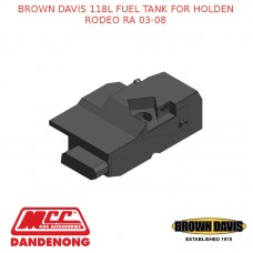 BROWN DAVIS 118L FUEL TANK FOR FITS HOLDEN RODEO RA 03-08 - HC08R3