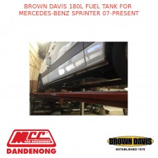 BROWN DAVIS 160L FUEL TANK FOR MERCEDES-BENZ SPRINTER 07-PRESENT - MBS07R1