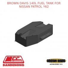 BROWN DAVIS 140L FUEL TANK FITS NISSAN PATROL Y62 - NPY62A1