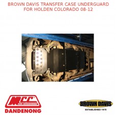 BROWN DAVIS TRANSFER CASE UNDERGUARD FITS HOLDEN COLORADO 08-12 - UGHC08T2
