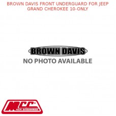 BROWN DAVIS FRONT UNDERGUARD FITS JEEP GRAND CHEROKEE 10-ONLY - UGJGCH10F1