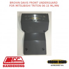 BROWN DAVIS FRONT UNDERGUARD FITS MITSUBISHI TRITON 06-15 ML/MN - UGMTMLF1