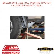 BROWN DAVIS 110L FUEL TANK FITS TOYOTA FJ CRUISER 06-PRESENT - TFJCA1