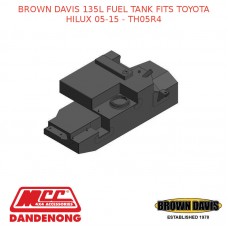 BROWN DAVIS 135L FUEL TANK FITS TOYOTA HILUX 05-15 - TH05R4