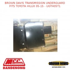 BROWN DAVIS TRANSMISSION UNDERGUARD FITS TOYOTA HILUX 05-15 - UGTH05T1
