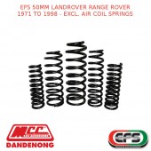 EFS 50MM LIFT KIT FOR LANDROVER RANGE ROVER 1971 TO 1998 - EXCLUDING MODELS WITH AIR SUSPENSION.