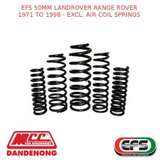 EFS 50MM LIFT KIT FOR LANDROVER RANGE ROVER 1971 TO 1998 - EXCLUDING MODELS WITH AIR SUSPENSION.