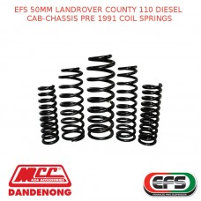 EFS 50MM LIFT KIT FOR LANDROVER COUNTY 110 DIESEL CAB-CHASSIS PRE 1991- EXCLUDING DEFENDER