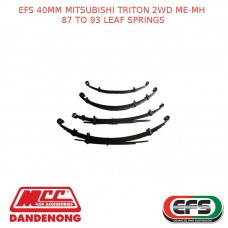 EFS 40MM LIFT KIT FOR FITS MITSUBISHI TRITON 2WD ME TO MH - 1987 TO 1993