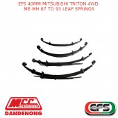 EFS 40MM LIFT KIT FOR FITS MITSUBISHI TRITON 4WD ME-MH-1987 TO 1993 - MT-ME-04E