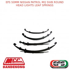 EFS 50MM LIFT KIT FITS NISSAN PATROL MQ SWB ROUND HEAD LIGHTS - NPMQ-SWB-30-4041