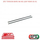 EFS TORSION BARS NA-NG LEAF REAR 83-91 (PAIR) - TB-200A