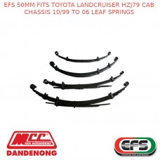EFS 50MM LIFT KIT FITS TOYOTA LANDCRUISER HZJ79 - CAB CHASSIS. 10/1999 TO 2006.