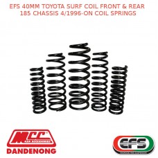 EFS 40MM LIFT KIT FOR TOYOTA SURF COIL SPRING FRONT & REAR - 185 CHASSIS - 4/1996 ON