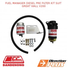 DIRECTION PLUS DIESEL PRE FILTER KIT FITS GREAT WALL V200