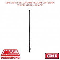 GME AE4702B 1040MM RADOME ANTENNA (6.6DBI GAIN) – BLACK