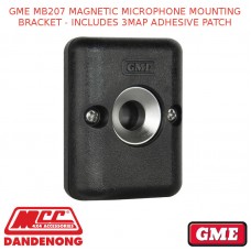GME MB207 MAGNETIC MICROPHONE MOUNTING BRACKET - INCLUDES 3MAP ADHESIVE PATCH