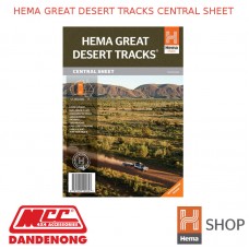HEMA GREAT DESERT TRACKS CENTRAL SHEET