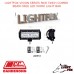 LIGHTFOX VISION SERIES PAIR 7INCH COMBO BEAM CREE LED WORK LIGHT BAR