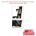 MCC BULLBAR SIDE STEP & SIDE RAIL FITS TOYOTA HILUX (4WD ONLY) (97-03/05) -BLACK 