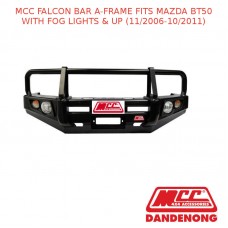 MCC FALCON BAR A-FRAME FITS MAZDA BT50 WITH FOG LIGHTS & UP (11/2006-10/2011)