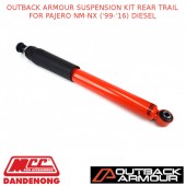OUTBACK ARMOUR SUSPENSION KIT REAR TRAIL FOR PAJERO NM-NX ('99-'16) DIESEL