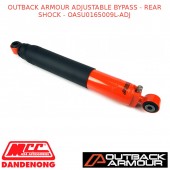 OUTBACK ARMOUR ADJUSTABLE BYPASS - REAR SHOCK - OASU0165009L-ADJ
