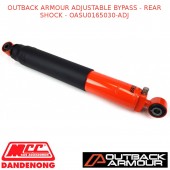 OUTBACK ARMOUR ADJUSTABLE BYPASS - REAR SHOCK - OASU0165030-ADJ