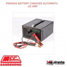PIRANHA BATTERY CHARGER AUTOMATIC - 20 AMP
