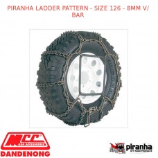 PIRANHA LADDER PATTERN - SIZE 126 - 8MM V/BAR