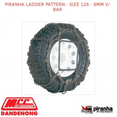 PIRANHA LADDER PATTERN - SIZE 128 - 8MM V/BAR