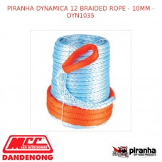 PIRANHA DYNAMICA 12 BRAIDED ROPE - 10MM - DYN1035