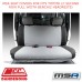 MSA SEAT COVERS FITS TOYOTA LC SECOND ROW FULL WIDTH BENCH (2 HEADRESTS)