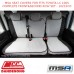 MSA SEAT COVERS FITS TOYOTA LC 100S COMPLETE FRONT&SECOND ROW SET - 10215CO