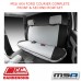 MSA SEAT COVERS FITS FORD COURIER COMPLETE FRONT & SECOND ROW SET - BC00CO