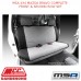 MSA SEAT COVERS FITS MAZDA BRAVO COMPLETE FRONT & SECOND ROW SET