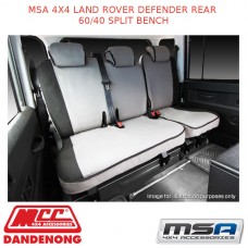 MSA SEAT COVERS FOR LAND ROVER DEFENDER REAR 60/40 SPLIT BENCH