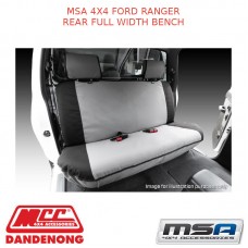 MSA SEAT COVERS FITS FORD RANGER REAR FULL WIDTH BENCH - FRT506-FR