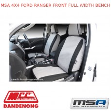 MSA SEAT COVERS FITS FORD RANGER FRONT FULL WIDTH BENCH - FRT509-FR