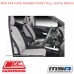 MSA SEAT COVERS FITS FORD RANGER FRONT FULL WIDTH BENCH - FRT509-FR