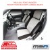 MSA SEAT COVERS FITS FORD RANGER FRONT TWIN BUCKETS AIRBAG SEATS - FRT511-FR