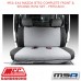 MSA SEAT COVERS FITS MAZDA BT50 COMPLETE FRONT & SECOND ROW SET - FRT516CO