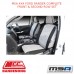 MSA SEAT COVERS FITS FORD RANGER COMPLETE FRONT & SECOND ROW SET - FRT525CO-FR