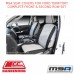 MSA SEAT COVERS FITS FORD TERRITORY COMPLETE FRONT & SECOND ROW SET