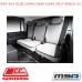MSA SEAT COVERS FITS ISUZU DMAX REAR 60/40 SPLIT BENCH SX - ID04